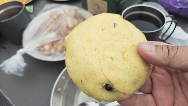 20250524_092300.jpg 캠핑 2일차) 아침 누룽지