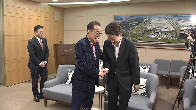 이준석 후보-홍준표 전 시장 회동 2025.5.10