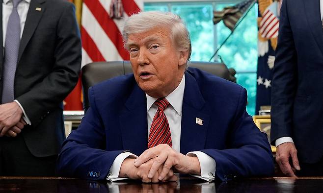 도널드 트럼프 미국 대통령. 로이터연합뉴스