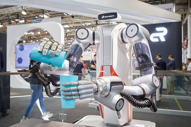 '오토매티카' 전시회. (사진=메쎄 뮌헨 한국대표부)