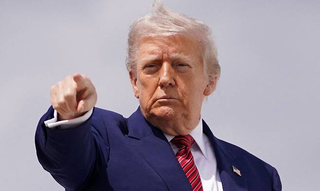 도널드 트럼프 미국 대통령. 로이터연합뉴스