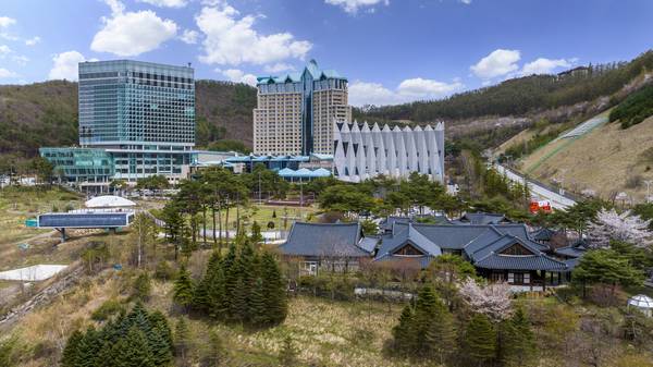 강원랜드 하이원그랜드호텔 전경. /강원랜드 제공