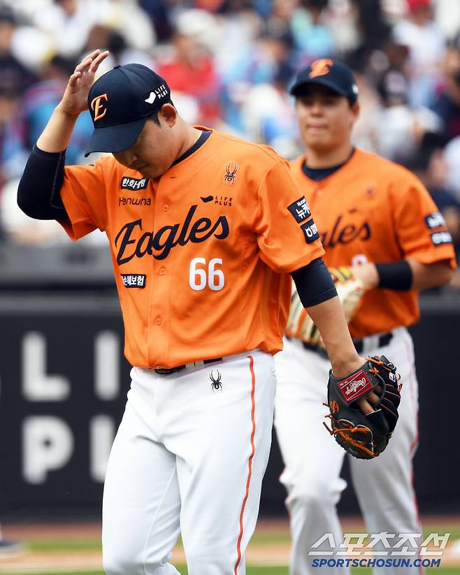 25일 대전 한화생명볼파크에서 열린 한화 이글스와 롯데 자이언츠의 경기. 한화 문동주가 역투하고 있다. 대전=박재만 기자 pjm@sportschosun.com/2025.05.25/