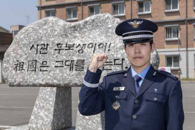 독립운동가 강약수 선생의 4대손인 강성빈 소위. 사진=공군