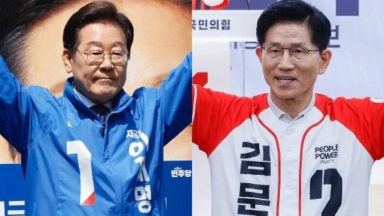 이재명 더불어민주당(왼쪽)·김문수 국민의힘 대통령 후보./뉴스1