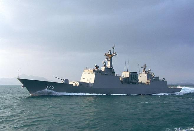 한화오션 ‘충무공이순신함’.