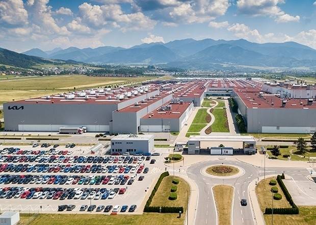 EV4를 생산할 기아 슬로바키아 질리나 공장 전경