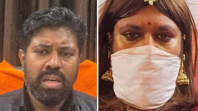 바루네시 두베이 '여장' 의혹. (사진=인도 'NDTV' 캡처) *재판매 및 DB 금지