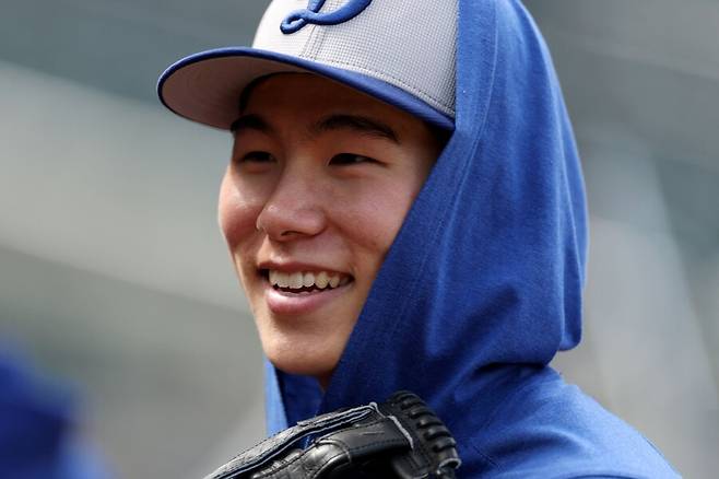 ▲ 훈련하는 김혜성 ⓒ연합뉴스