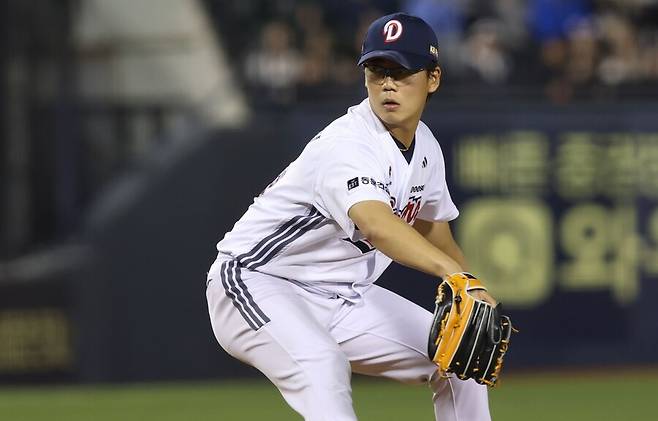 ▲ 두산 불펜 재건의 핵심 퍼즐 중 하나로 뽑히는 이병헌 ⓒ두산베어스