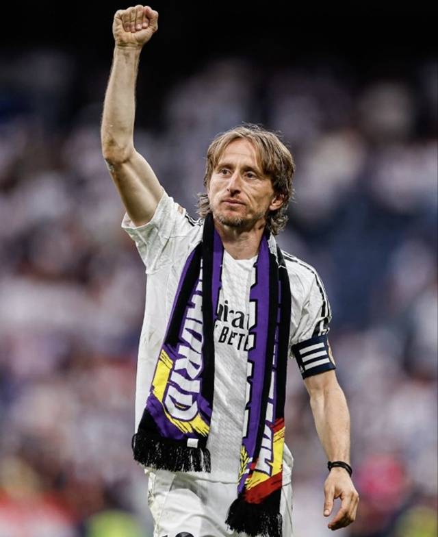 루카 모드리치. /사진=레알 마드리드 SNS