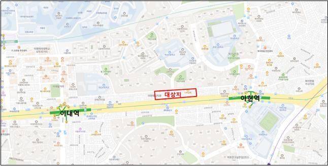 북아현4구역 재정비촉진계획 위치도 / 자료 = 서울시