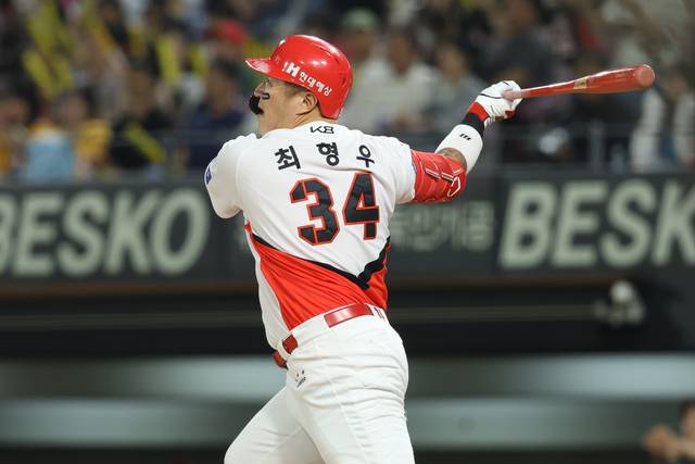 KIA의 최형우. KIA 제공