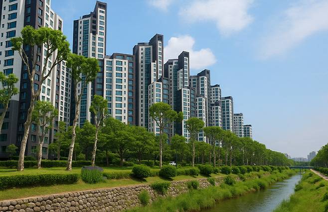 과천시 아파트 단지 전경 (사진=이데일리 이배운 기자)