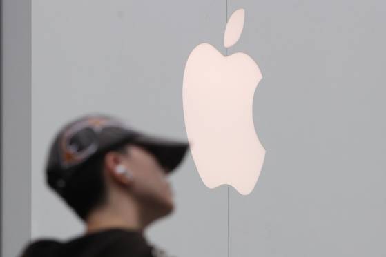 지난해 9월19일 서울의 한 애플스토어 모습. 연합뉴스