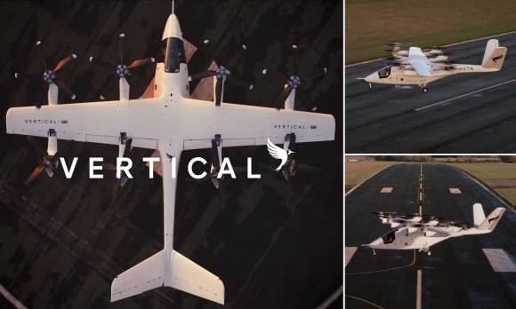 영국의 전기 구동 플라잉 택시 VX4. 출처=버티컬 에어로스페이스