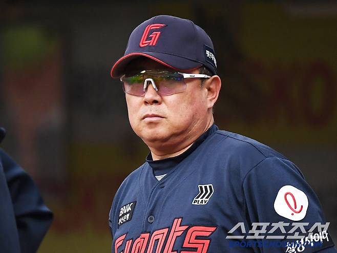 29일 대구 라이온즈파크에서 열린 롯데-삼성전. 롯데 김태형 감독. 대구=정재근 기자 cjg@sportschosun.com/2025.5.29/