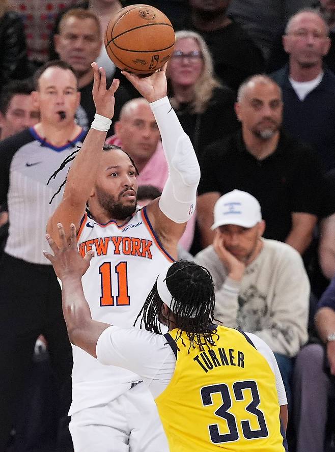 뉴욕 닉스의 제일런 브런슨. 연합뉴스
