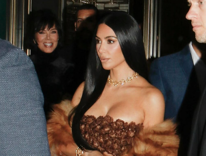 사진=킴 카다시안 SNS 캡처.