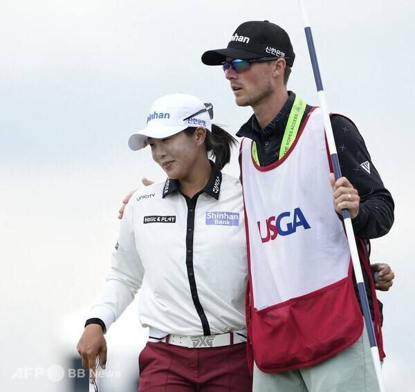 2025년 미국여자프로골프(LPGA) 투어 메이저 대회인 US여자오픈에 출전한 임진희 프로가 1라운드에서 경기하는 모습이다. 사진제공=ⓒAFPBBNews = News1