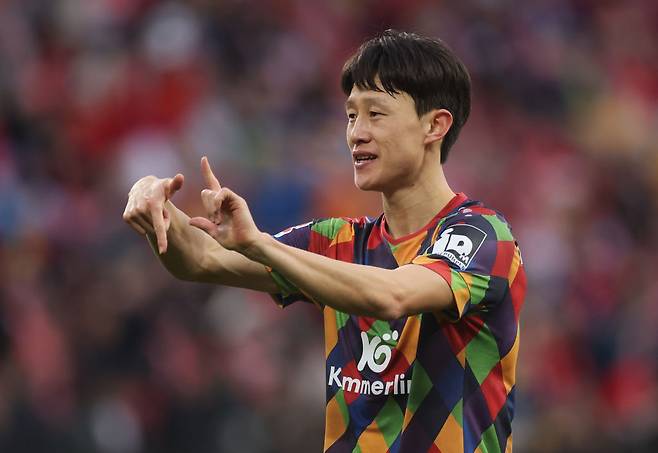 마인츠 이재성. 게티이미지코리아