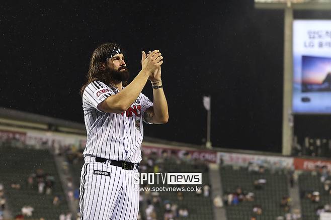 ▲ LG 구단 역사상 가장 성공적인 외국인 투수였던 켈리는 올해 마이너리그에서 다소 고전하고 있다 ⓒ곽혜미 기자