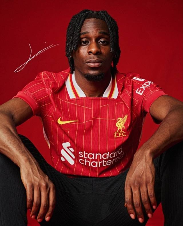 제레미 프림퐁 오피셜. /사진=리버풀 SNS