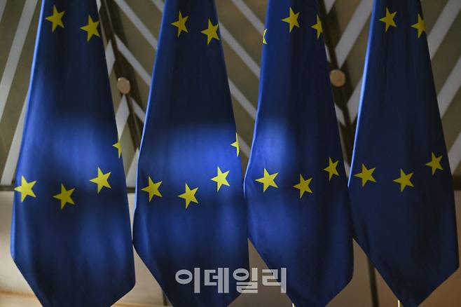 유럽연합(EU) 깃발. (사진=AFP)
