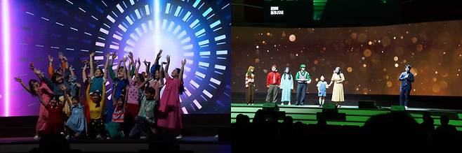 부산 호산나교회 문화사역팀이 지난 1일 뮤지컬 ‘인사이드 조이’를 선보이고 있다.