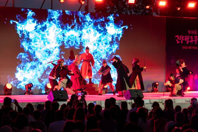 지난해 고양행주문화제에서 열린 뮤지컬 모습. 사진 제공=고양시