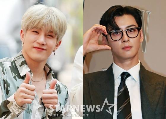 아스트로 진진(왼쪽), 차은우/사진=스타뉴스