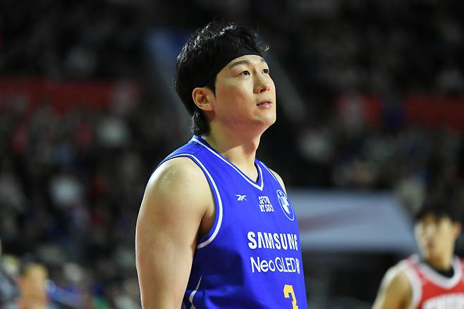 사진은 삼성 시절 이정현의 모습. 사진=KBL
