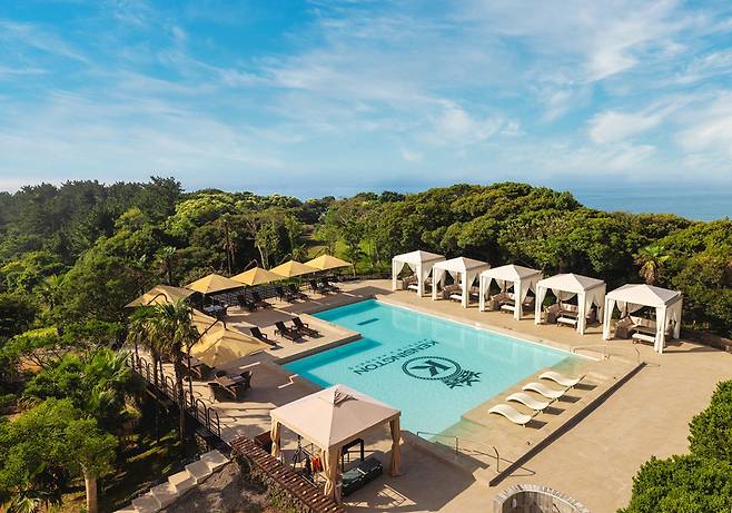 켄싱턴리조트 제주중문 워터플레이존. 이랜드파크 제공