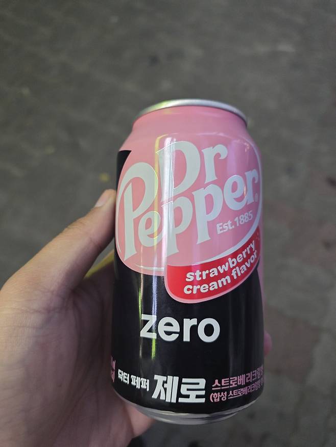 닥터페퍼 딸기크림맛 간략 후기