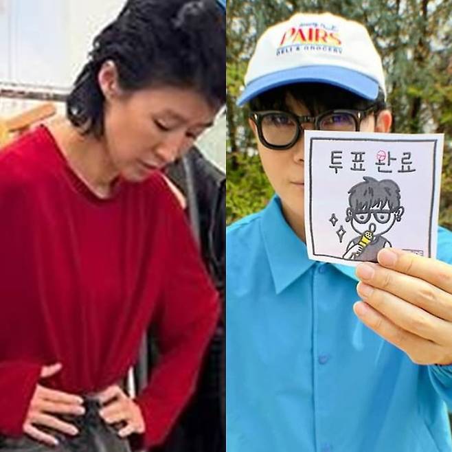 (왼쪽)홍진경, (오른쪽)이승환 / 사진=각 SNS 계정