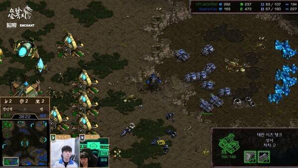 - 처절한 혈전 끝에 캡틴잭의 7시 멀티를 파괴시키며 승리를 거둔 뱅