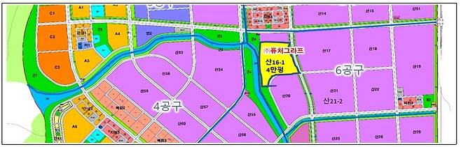 투자 예정부지 6공구 산16-1(약 4만평).(새만금개발청 제공)