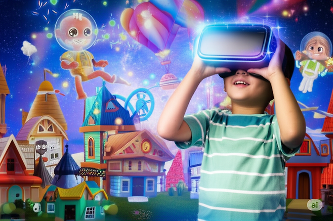 미래 인터넷 (AI로 이미지 생성)