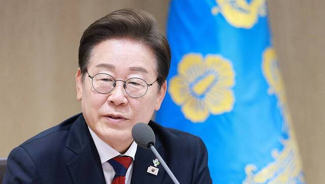 이재명 대통령이 5일 서울 용산 대통령실 청사에서 열린 국무회의에서 발언하고 있다. 대통령실통신사진기자단