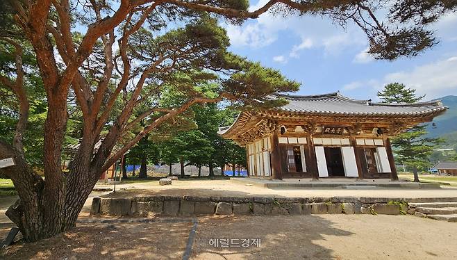 실상사 보광전과 반송