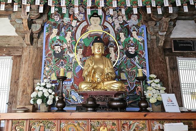 극락전 건칠아미타여래좌상