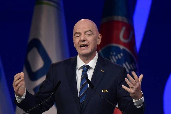 잔니 인판티노 FIFA 회장(사진=AFPBBNews)