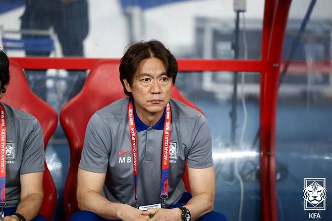 홍명보 축구대표팀 감독. 사진 | 대한축구협회