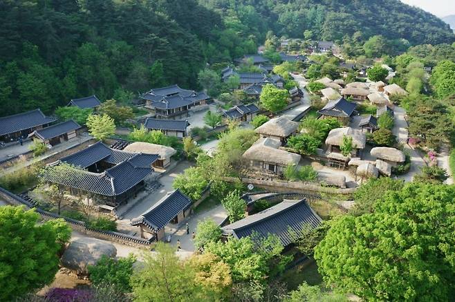 경북 영주 순흥면 청구리 일대에 조성된 선비촌. 영주시 제공