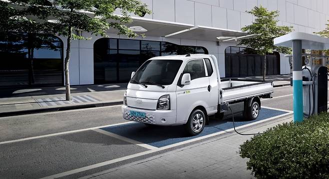 포터2 일렉트릭은 5월 등록대수가 852대로 13% 늘었다./ 사진=현대차 제공