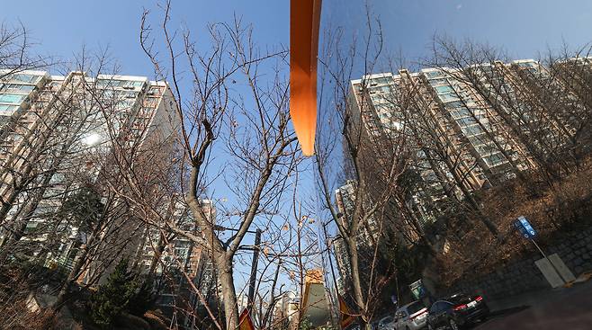 서울 강남구 압구정 현대 아파트 모습. 뉴시스