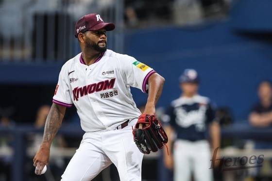 키움 히어로즈 투수 라울 알칸타라. (키움 제공)