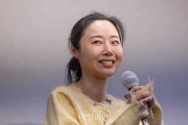 어도어 민희진 대표가 지난 2024년 5월 31일 오후 서울 중구 프레스센터에서 어도어 임시주주총회 관련 긴급 기자회견에서 입장을 표명하고 있다. ⓒ데일리안 방규현 기자