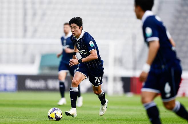 이랜드 공격수 허용준. 사진=서울 이랜드