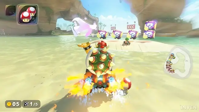 ▲ 마리오 카트 월드는 진짜 정말정말 재밌지만, 그래도 젤다 신작 하나 있었으면...하는 욕심도 있다